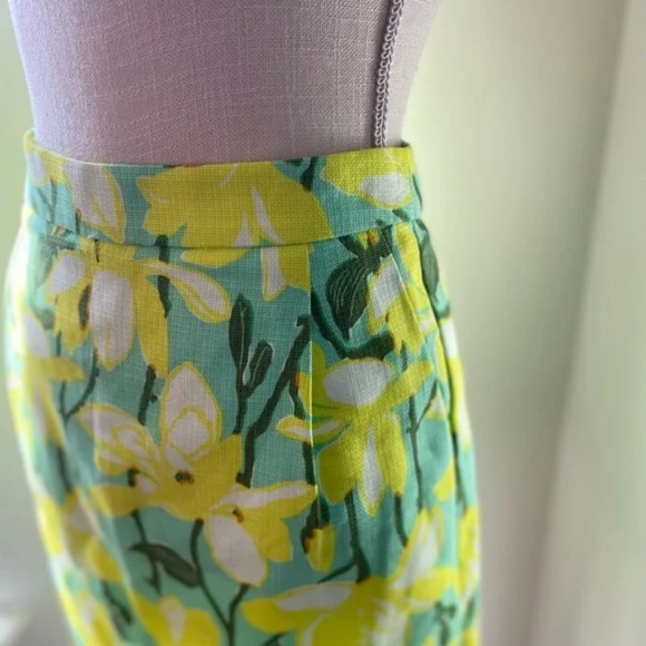 J. Crew Floral Print Skirt - Picture 2 of 7